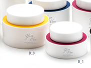Point Neck Cream Jar
